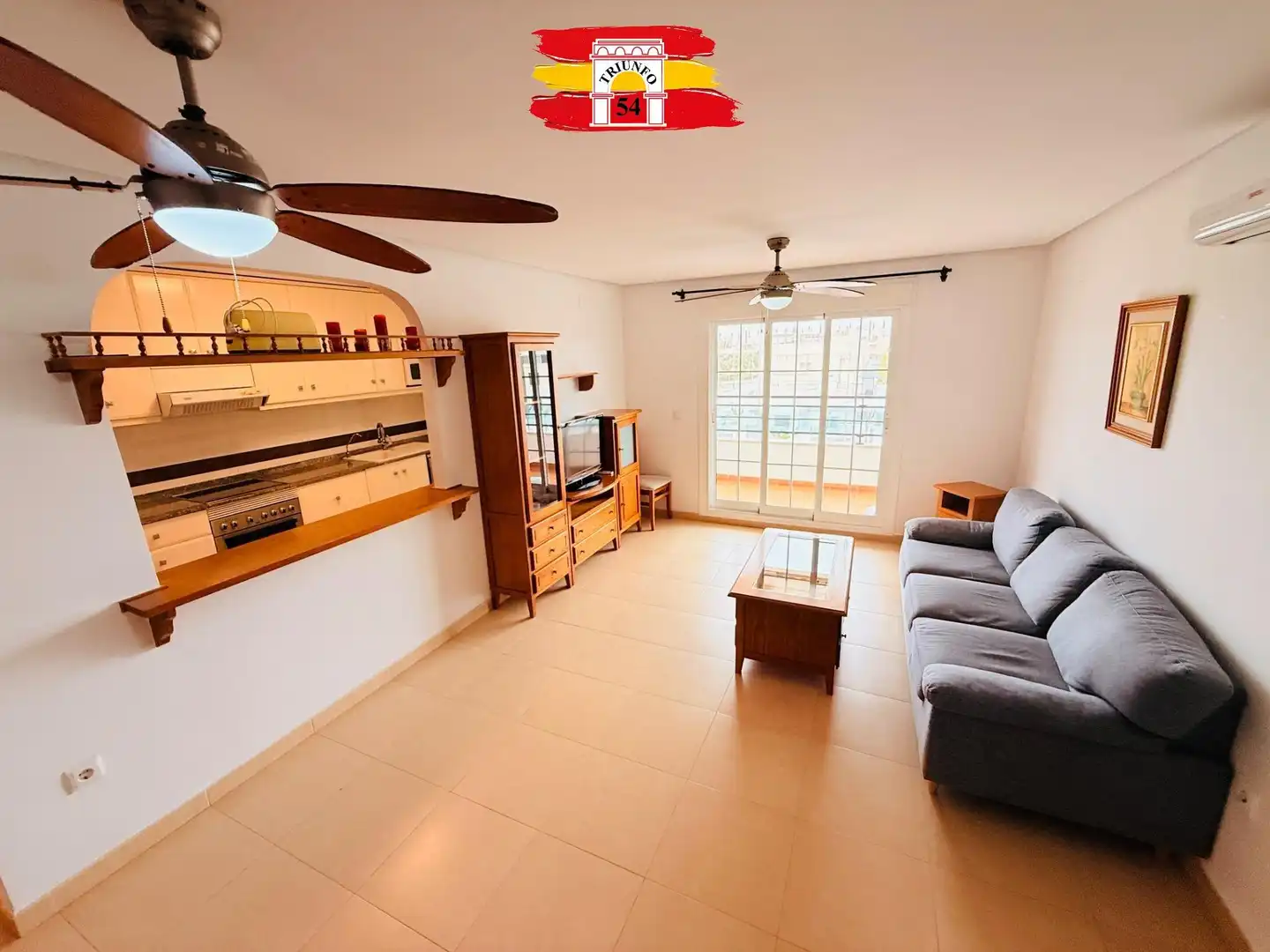 Sala de estar de Ático en venta en Pilar de la Horadada con Aire acondicionado, Jardín privado y Trastero