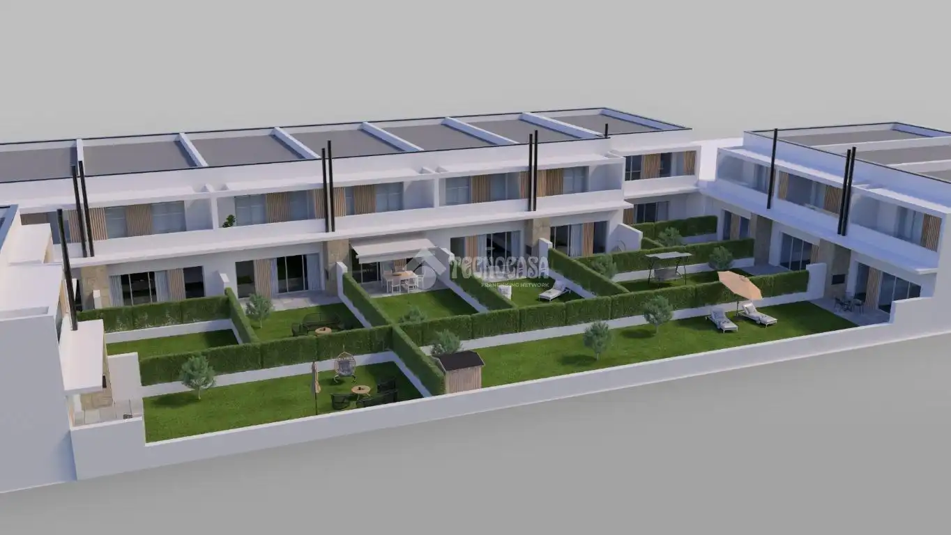 Jardín de Casa o chalet en venta en Villanueva de Gállego con Aire acondicionado, Calefacción y Jardín privado