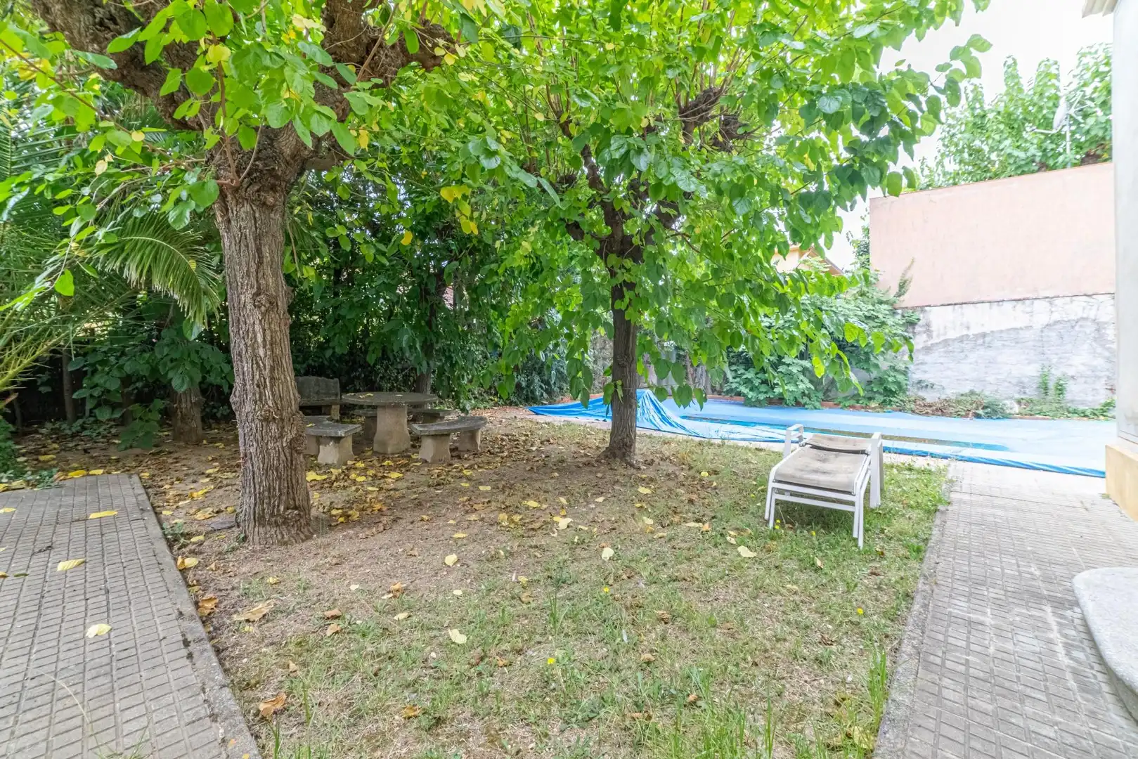 Jardí de Casa o xalet en venda en Caldes de Malavella amb Calefacció, Jardí privat i Terrassa