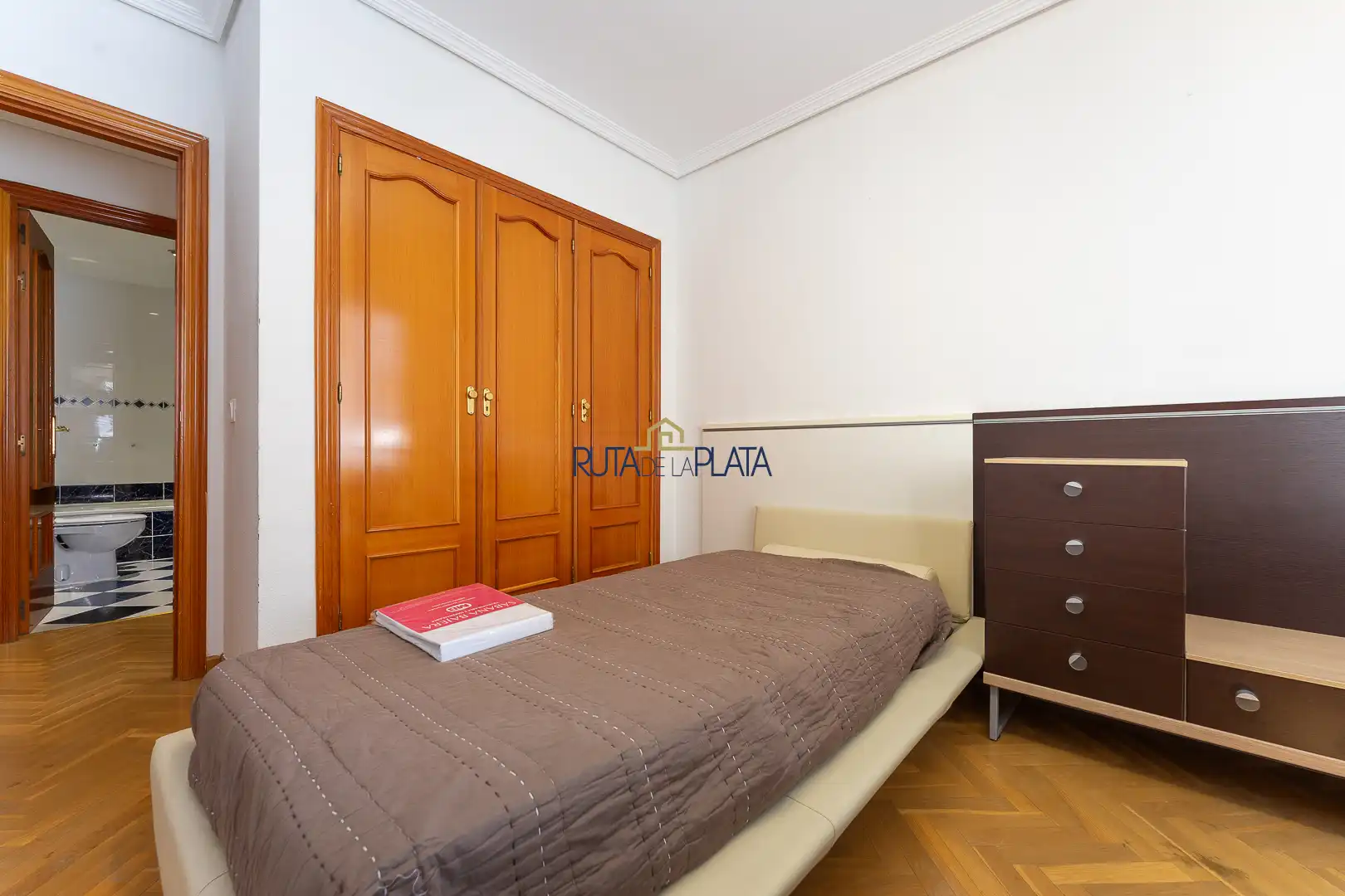 Bedroom of Flat for rent in Zamora Capital   with Heating, Parquet flooring and Terrace