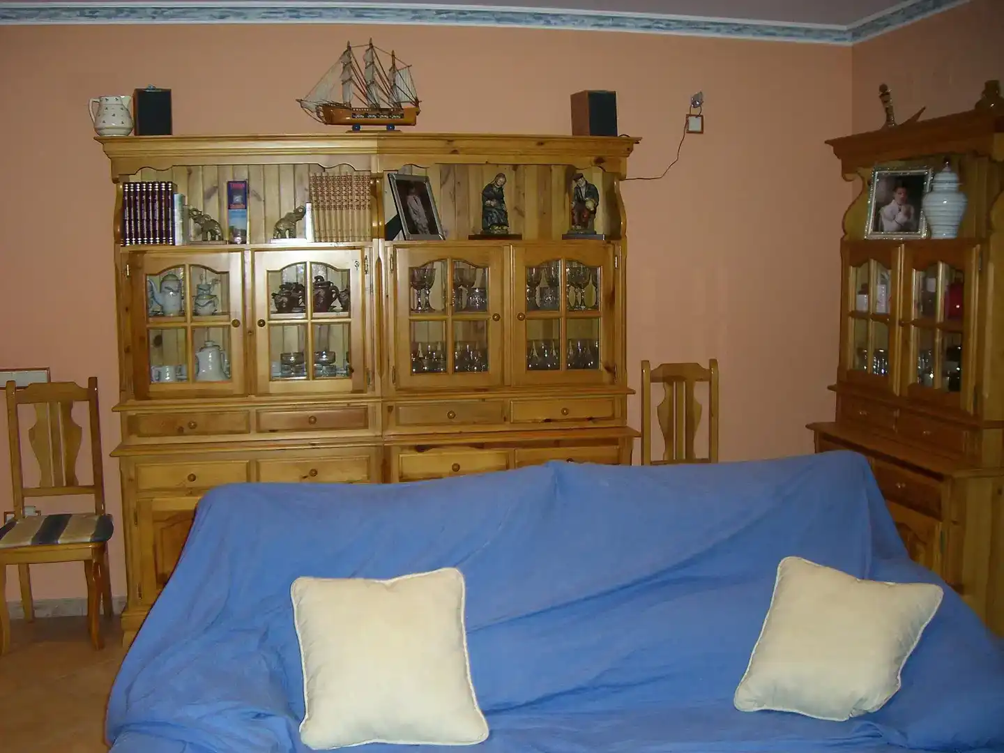Sala d'estar de Casa o xalet en venda en Senyera amb Aire condicionat i Balcó