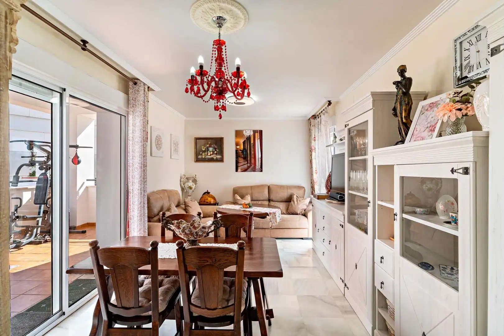 Comedor de Planta baja en venta en Roquetas de Mar con Aire acondicionado, Calefacción y Jardín privado