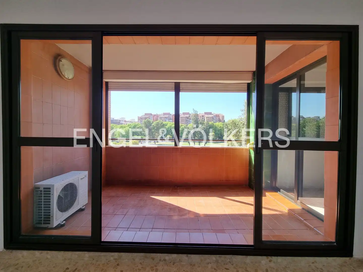 Terraza de Piso de alquiler en Sevilla con Aire acondicionado, Calefacción y Terraza