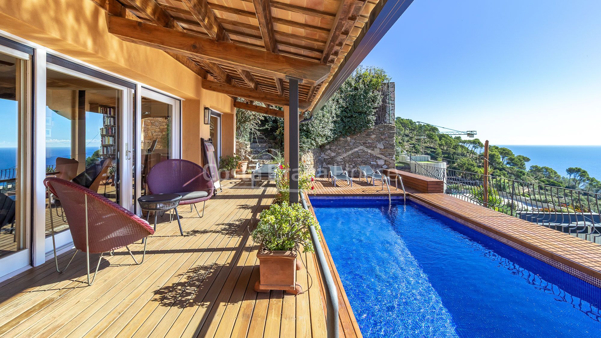 Terrace of House or chalet for sale in Begur  with Heating, Private garden and Parquet flooring