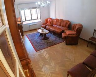 Living room of Flat to rent in León Capital   with Heating, Parquet flooring and Terrace