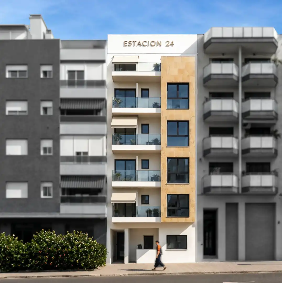 Vista exterior de Estudio en venta en Torrevieja con Aire acondicionado y Terraza