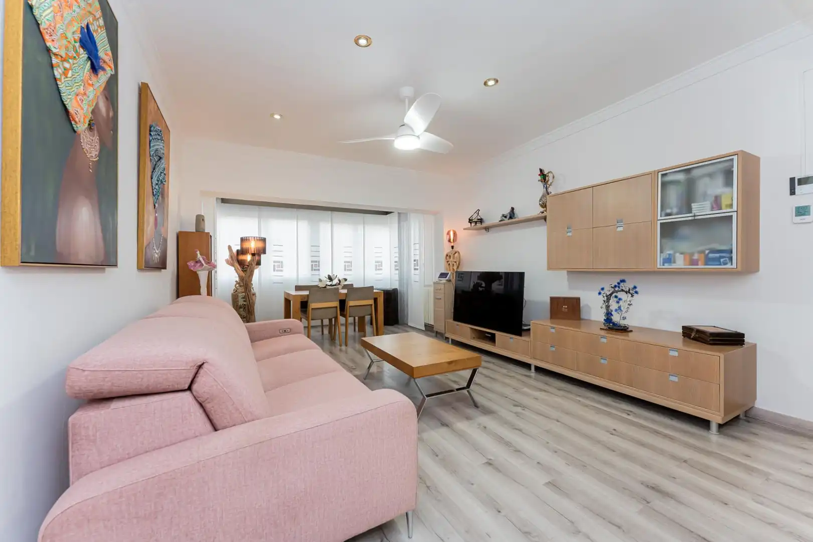 Wohnzimmer von Wohnung zum Verkauf in Viladecans mit Klimaanlage, Heizung und Parkett