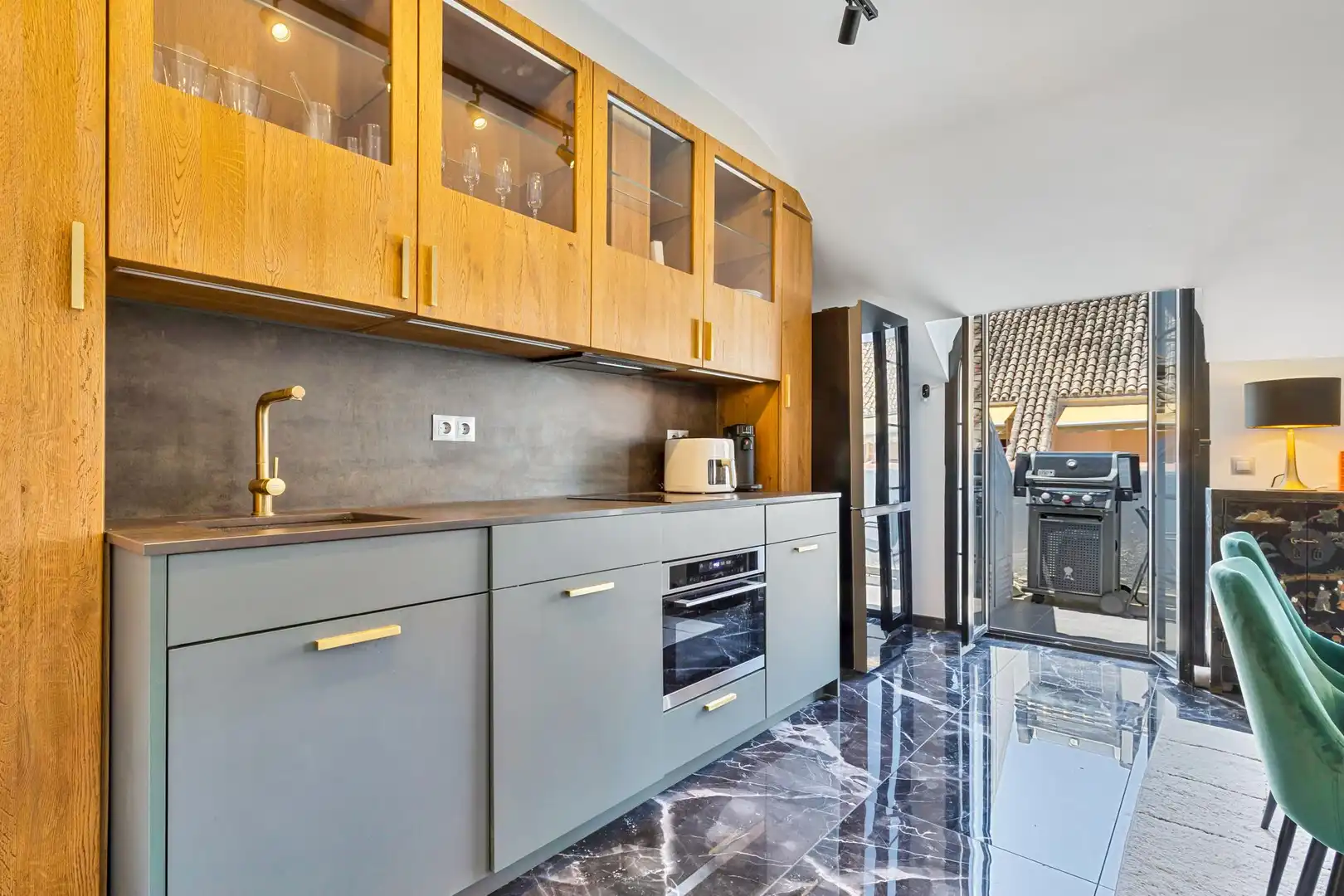 Kitchen of Attic for sale in Fuengirola  with Air Conditioner, Heating and Terrace