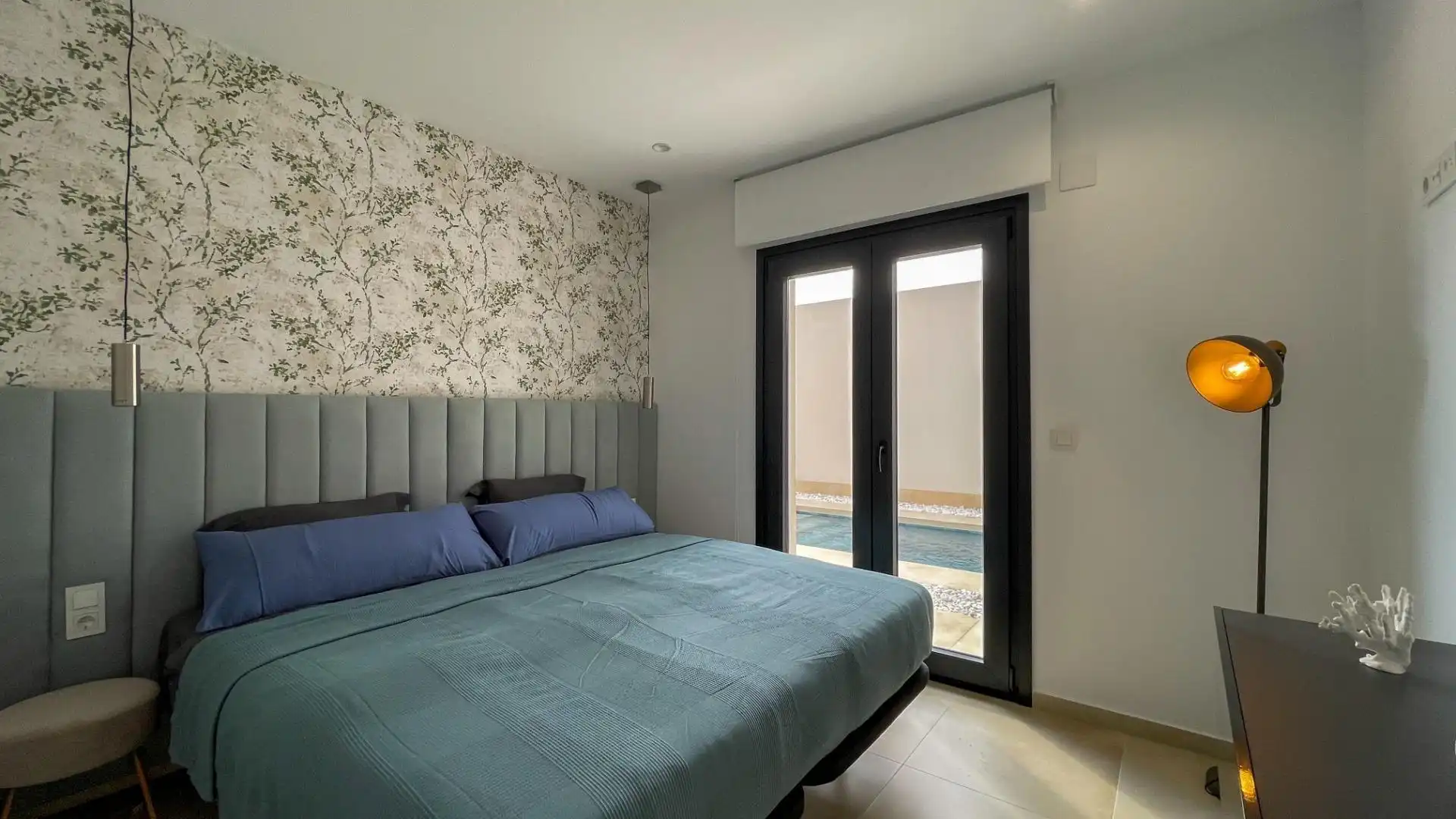 Bedroom of Houses for rent in Finestrat  with Air Conditioner, Heating and Private garden