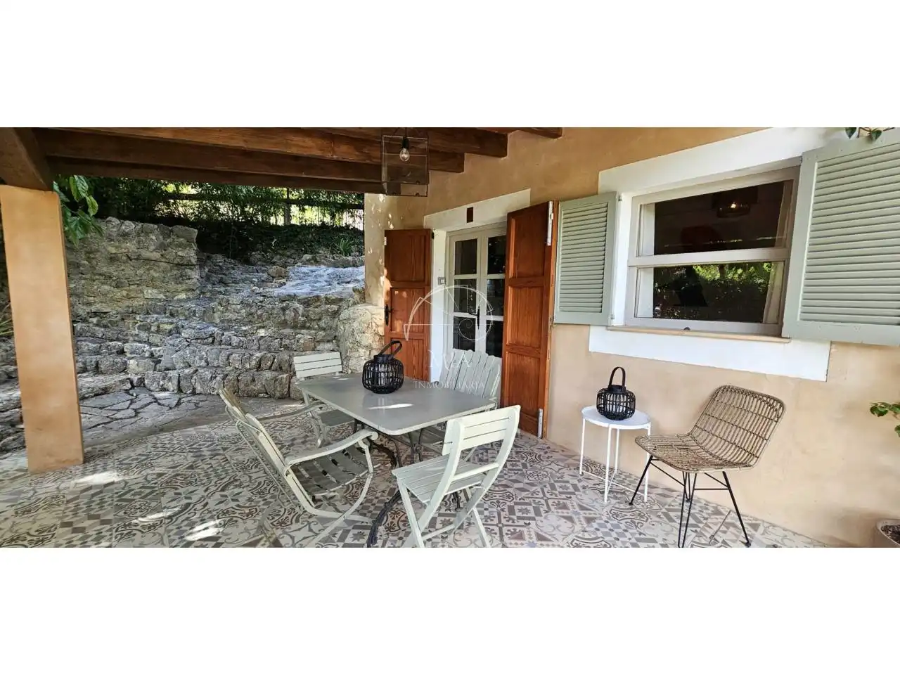 Terrace of Country homes for rent in Alaró  with Private garden, Terrace and Furnished