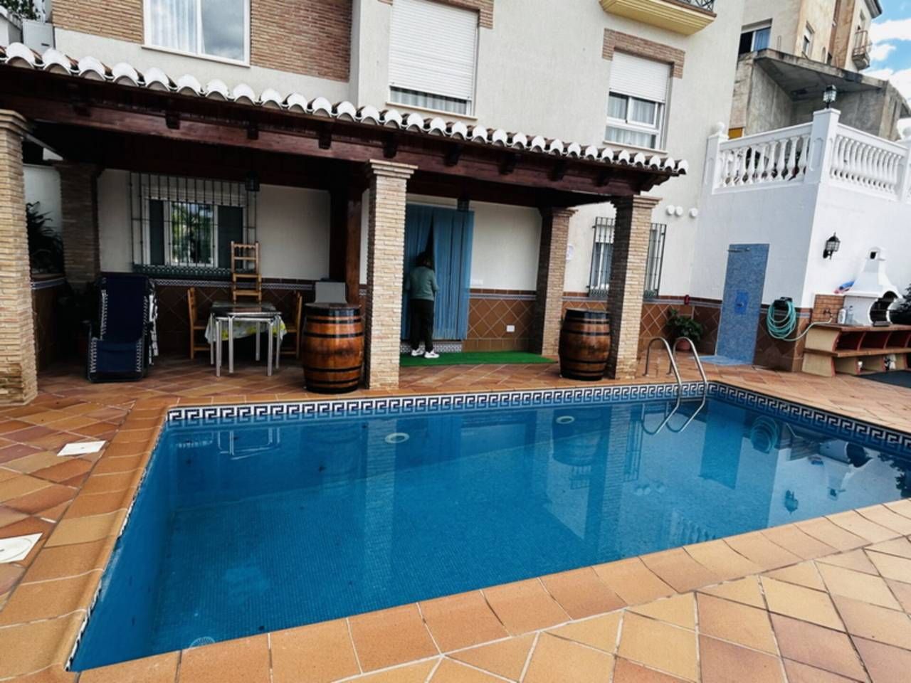 Swimming pool of Flat to rent in Almuñécar  with Air Conditioner, Terrace and Furnished