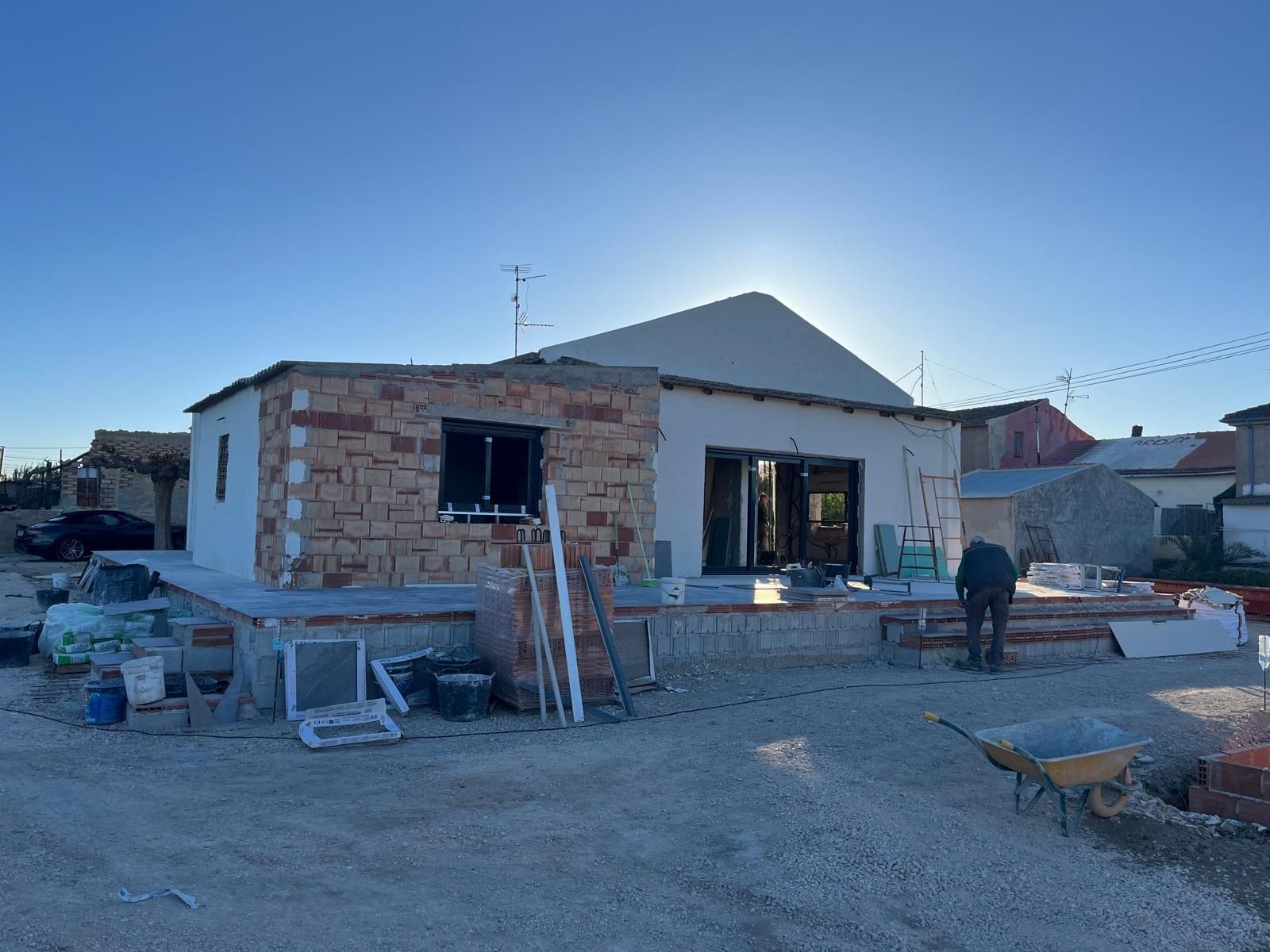 Vista exterior de Casa o xalet en venda en  Murcia Capital amb Aire condicionat i Calefacció
