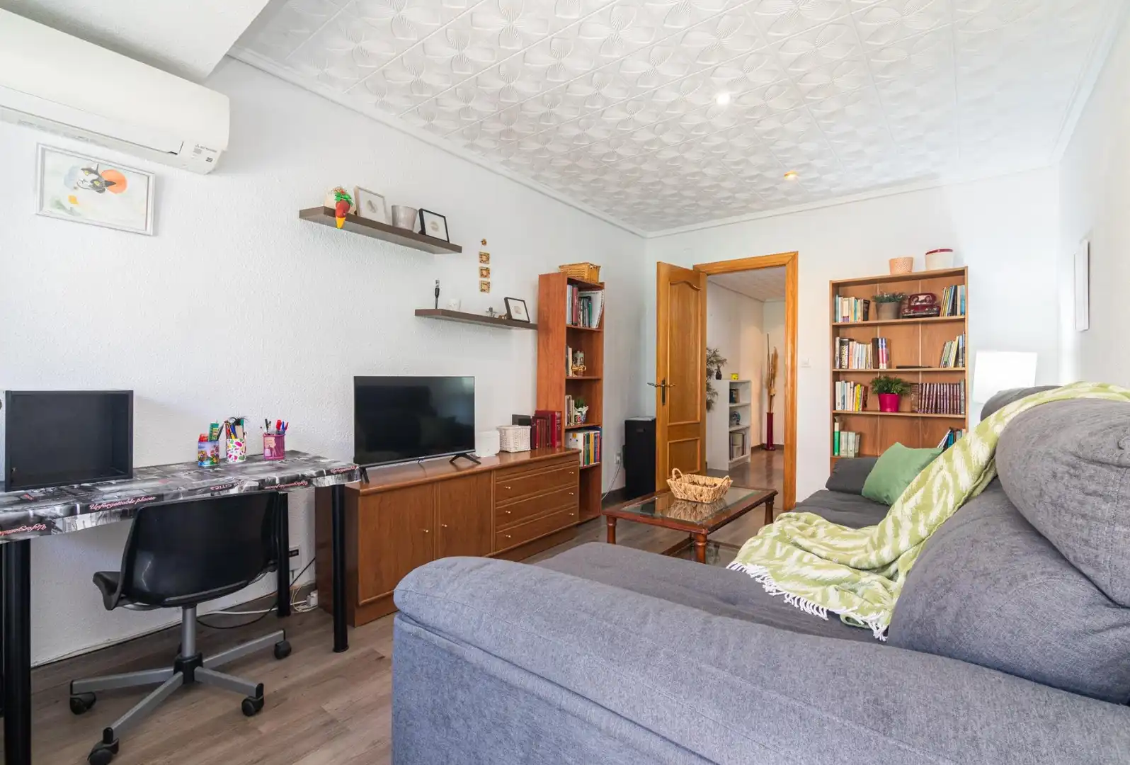 Sala de estar de Piso en venta en Elche / Elx con Balcón
