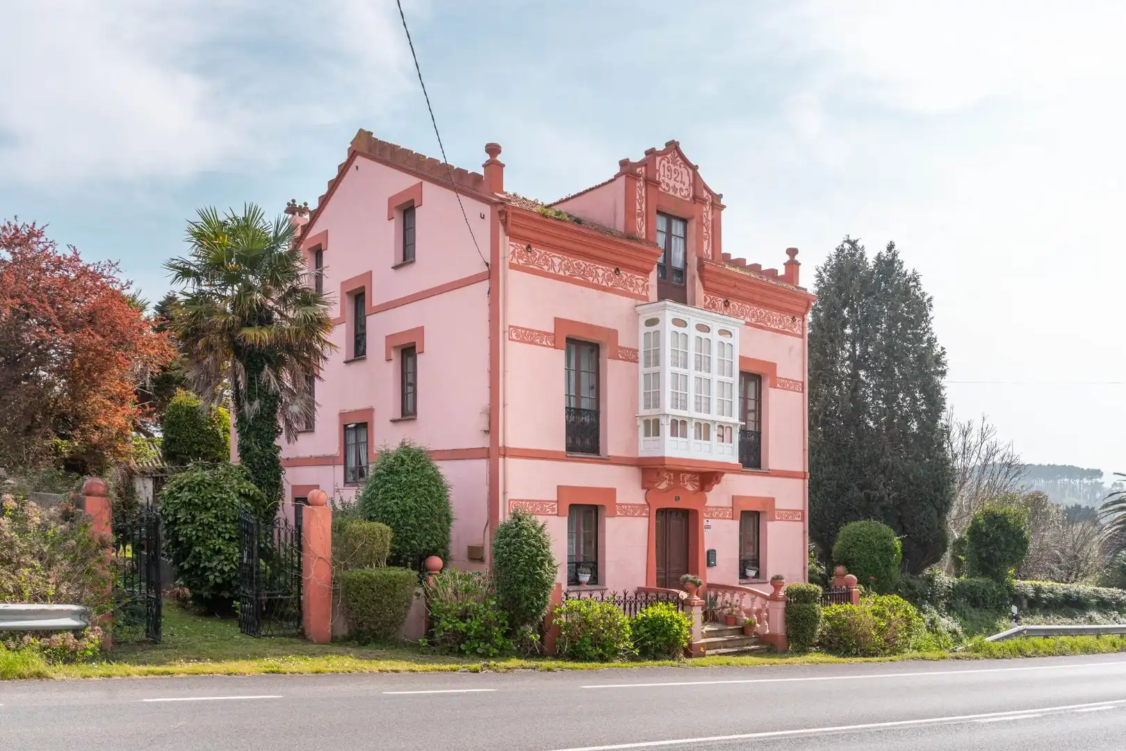 Vista exterior de Casa o chalet en venta en Tapia de Casariego con Jardín privado, Amueblado y Balcón