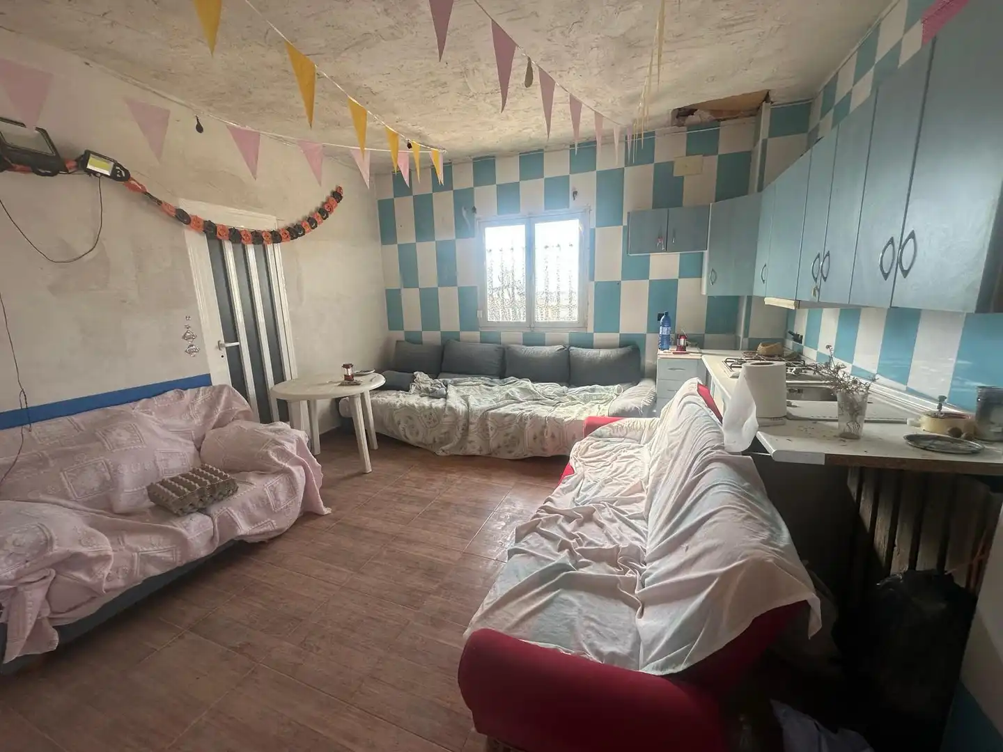 Living room of Houses for sale in Monóvar  / Monòver  with Air Conditioner, Private garden and Balcony