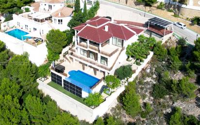 Exterior view of House or chalet for sale in Altea  with Air Conditioner, Private garden and Terrace