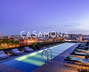 Piscina de Apartament de lloguer en  Barcelona Capital amb Aire condicionat, Calefacció i Terrassa