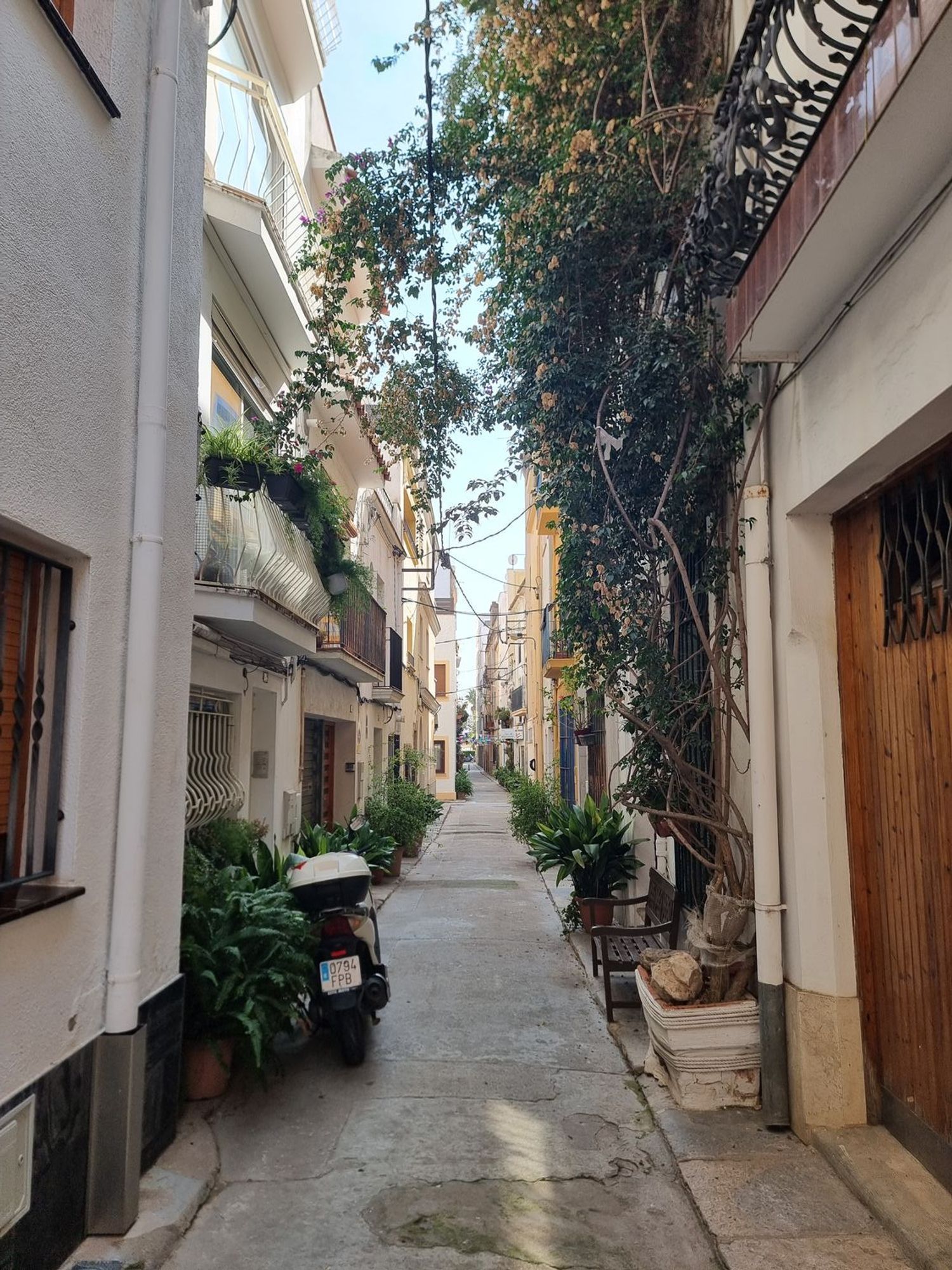 Vista exterior de Pis en venda en Blanes amb Calefacció