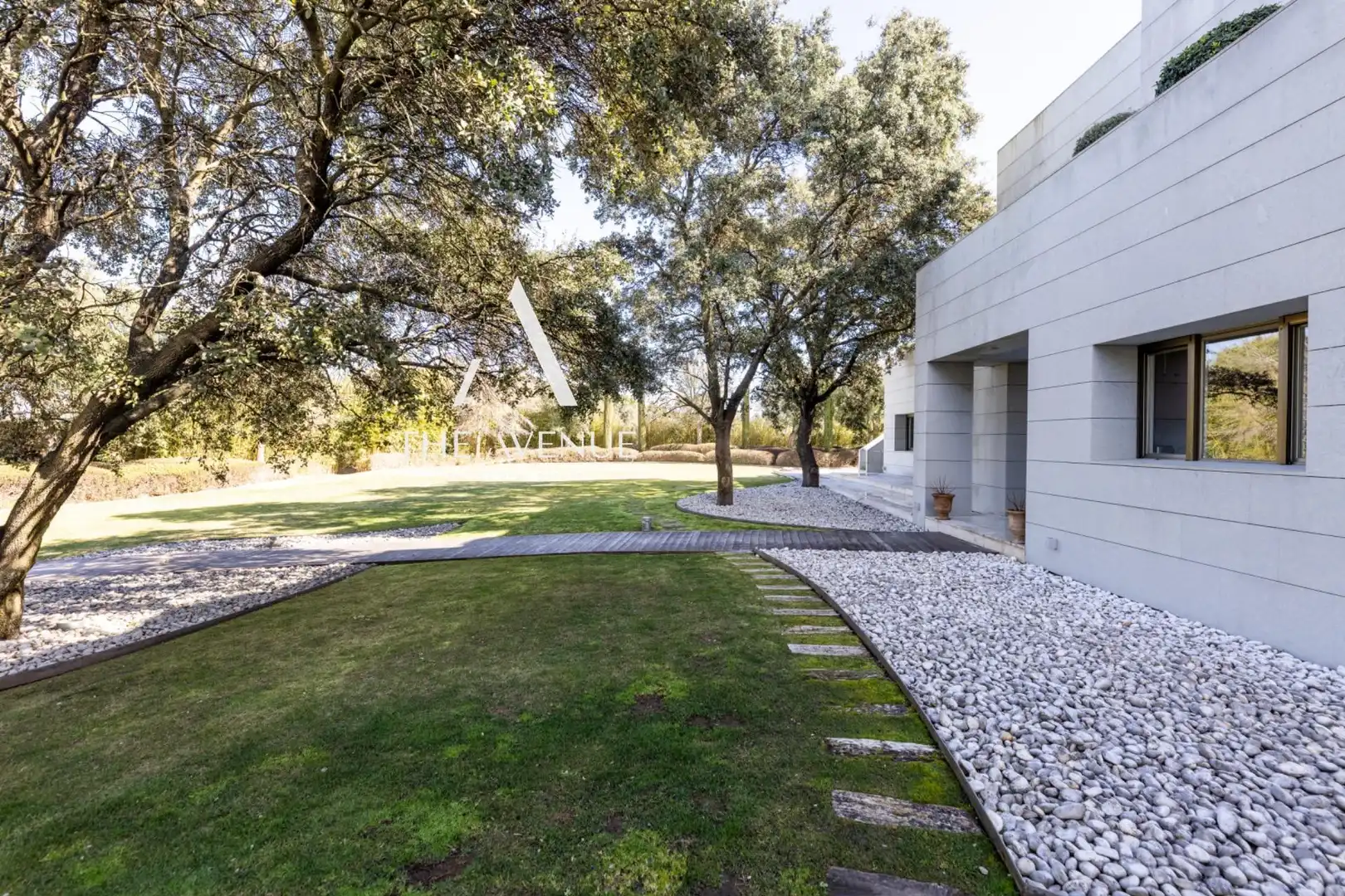 Jardí de Casa o xalet en venda en Pozuelo de Alarcón amb Aire condicionat, Calefacció i Jardí privat