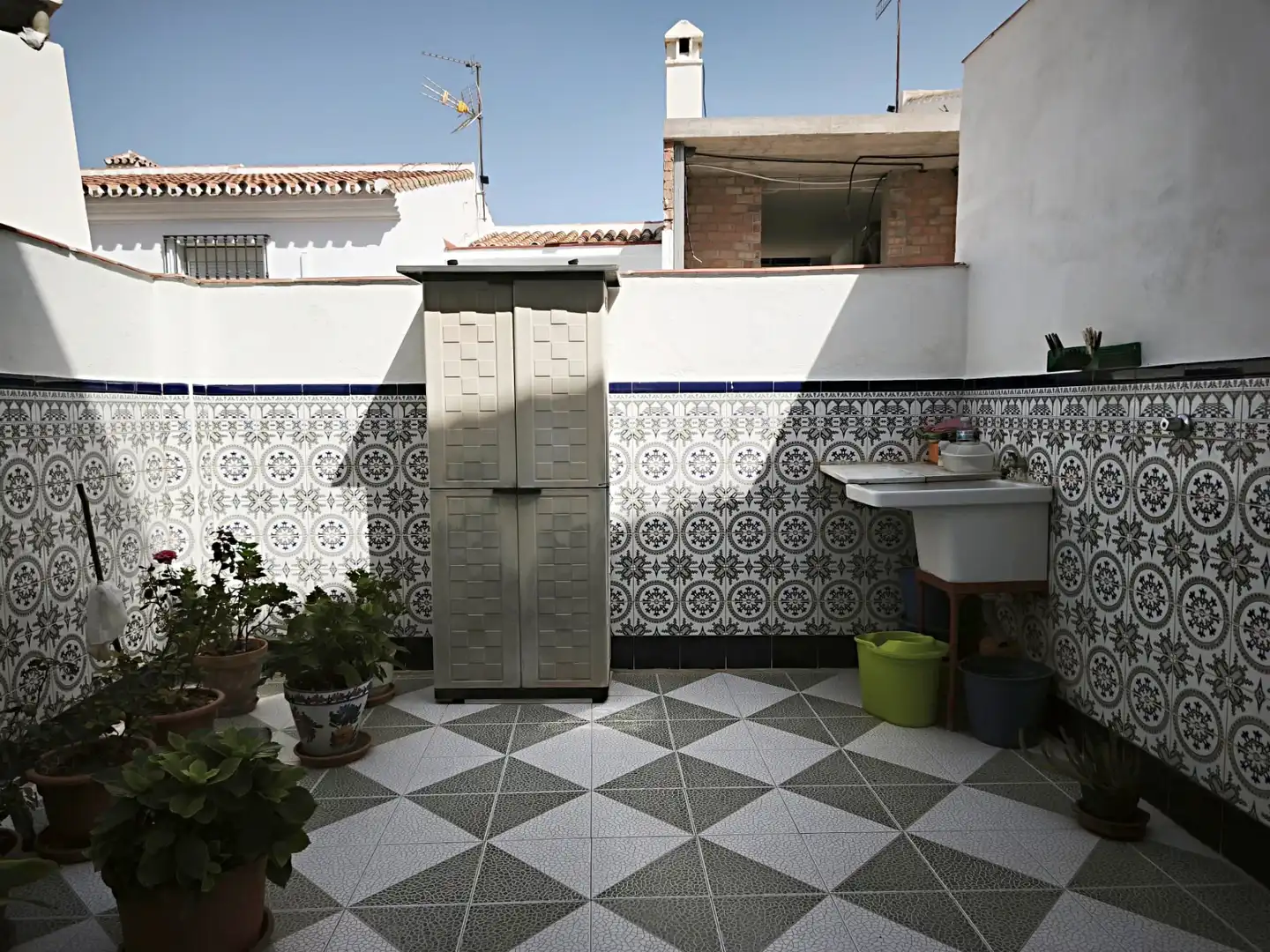 Jardín de Casa adosada en venta en Málaga con Aire acondicionado, Terraza y Amueblado