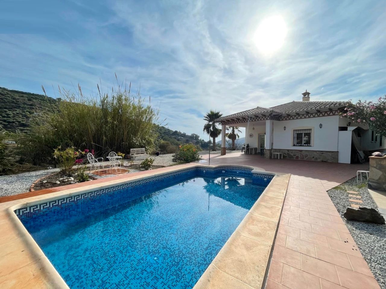 Swimming pool of House or chalet for sale in Cómpeta  with Private garden, Swimming Pool and Furnished
