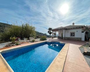 Piscina de Casa o xalet en venda en Cómpeta amb Jardí privat, Piscina i Moblat
