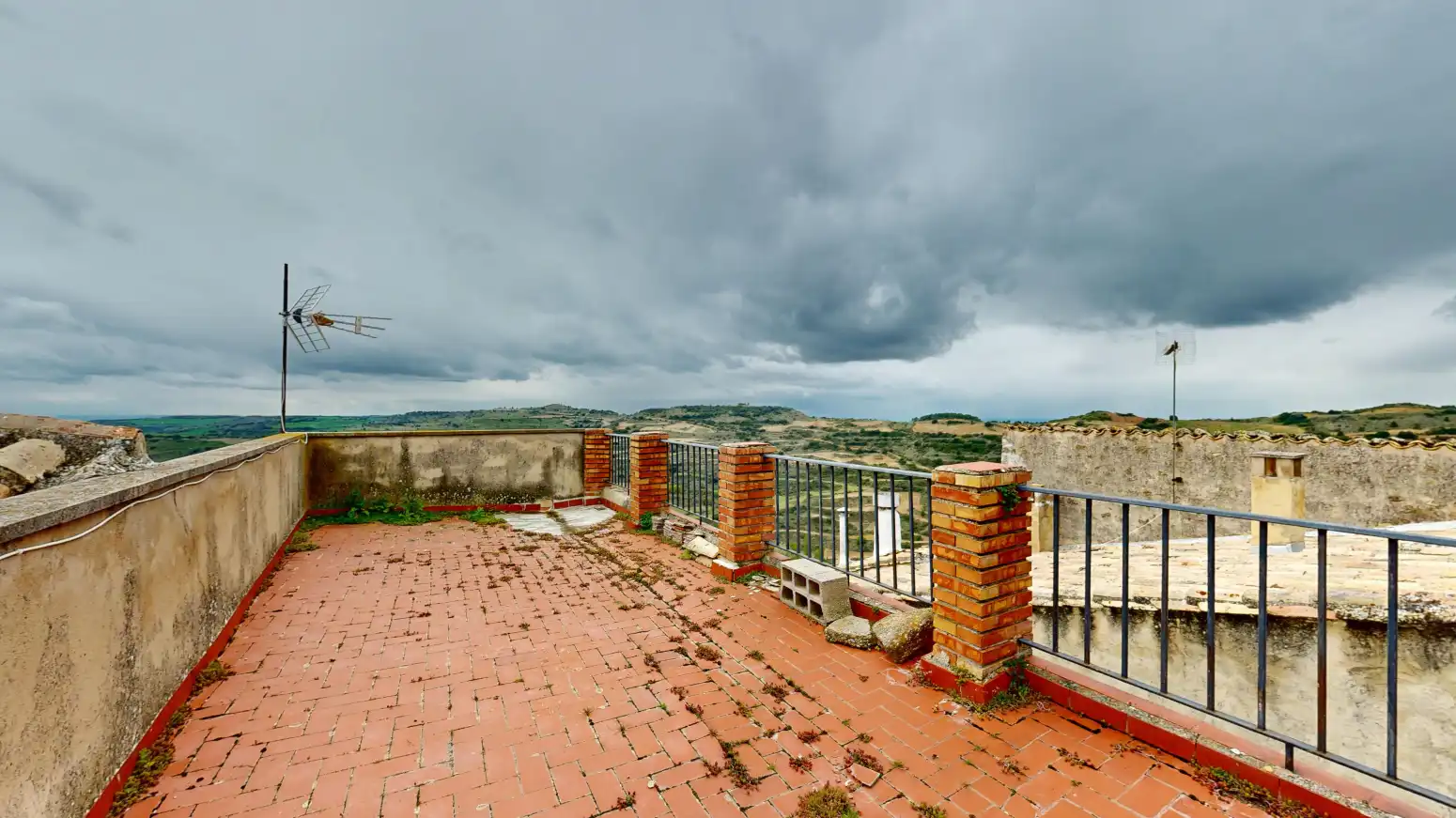 Terraza de Casa o chalet en venta en Ujué / Uxue con Jardín privado y Balcón