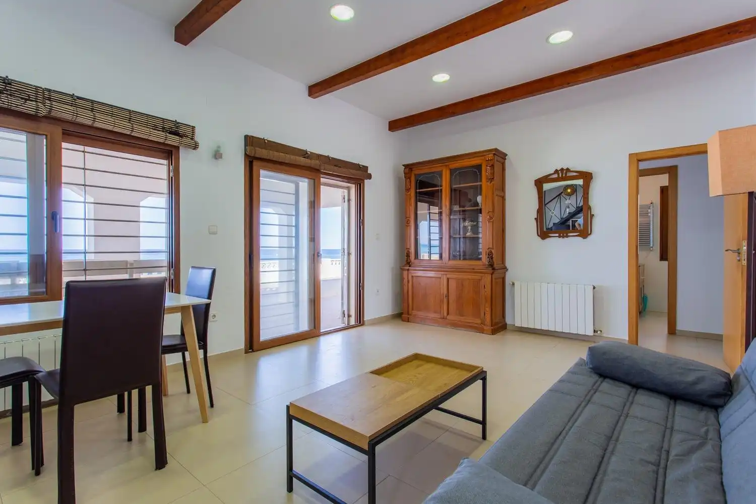 Sala de estar de Casa o chalet en venta en Cartagena con Aire acondicionado, Terraza y Amueblado