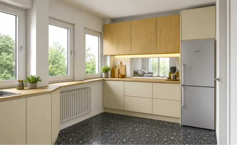 Cocina de Casa o chalet de alquiler en El Boalo - Cerceda – Mataelpino con Aire acondicionado, Calefacción y Jardín privado