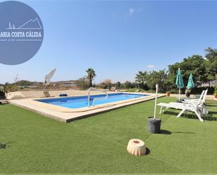 Swimming pool of Country house for sale in Águilas  with Air Conditioner, Heating and Private garden