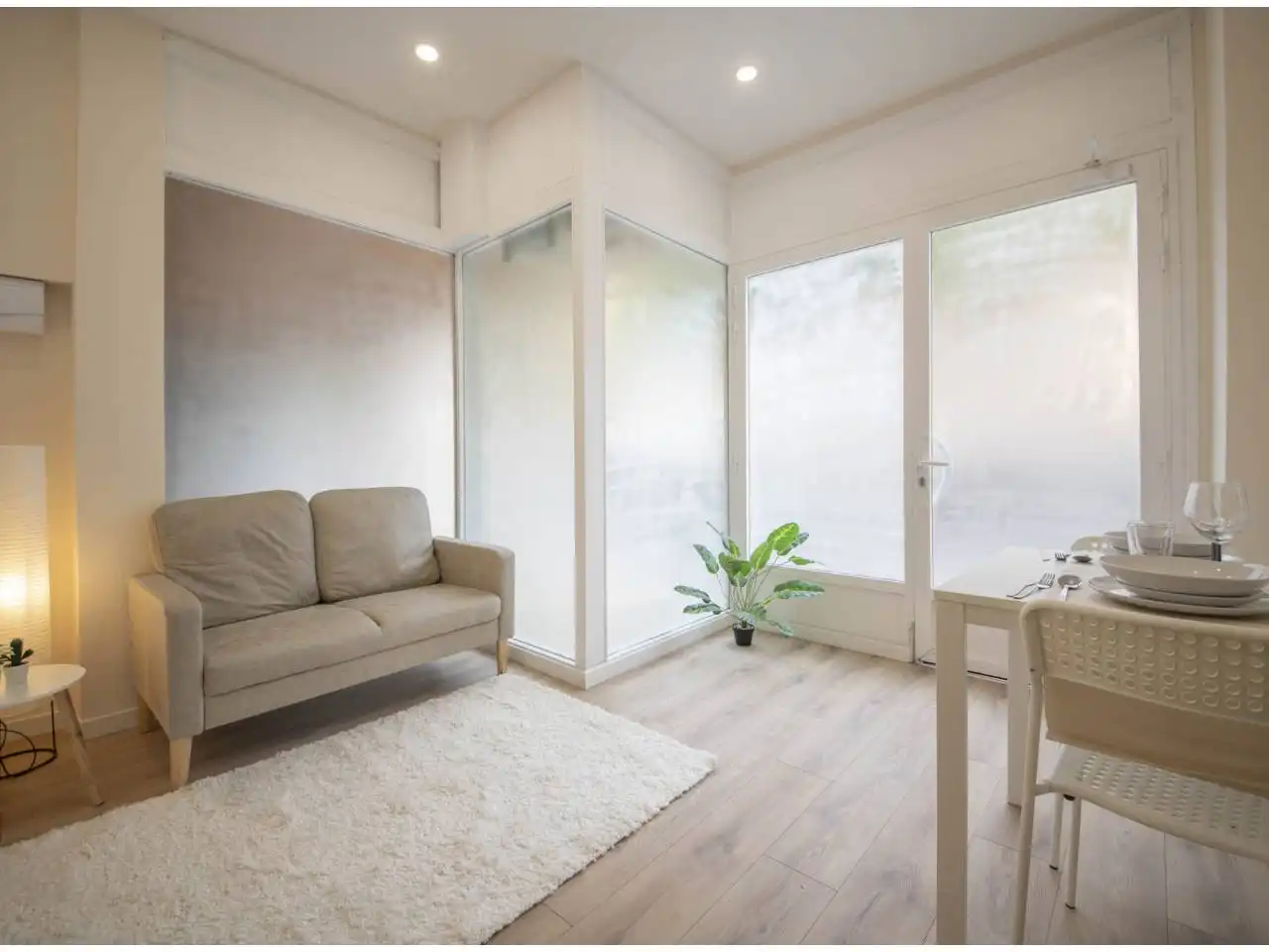 Sala de estar de Estudio en venta en Sant Martí