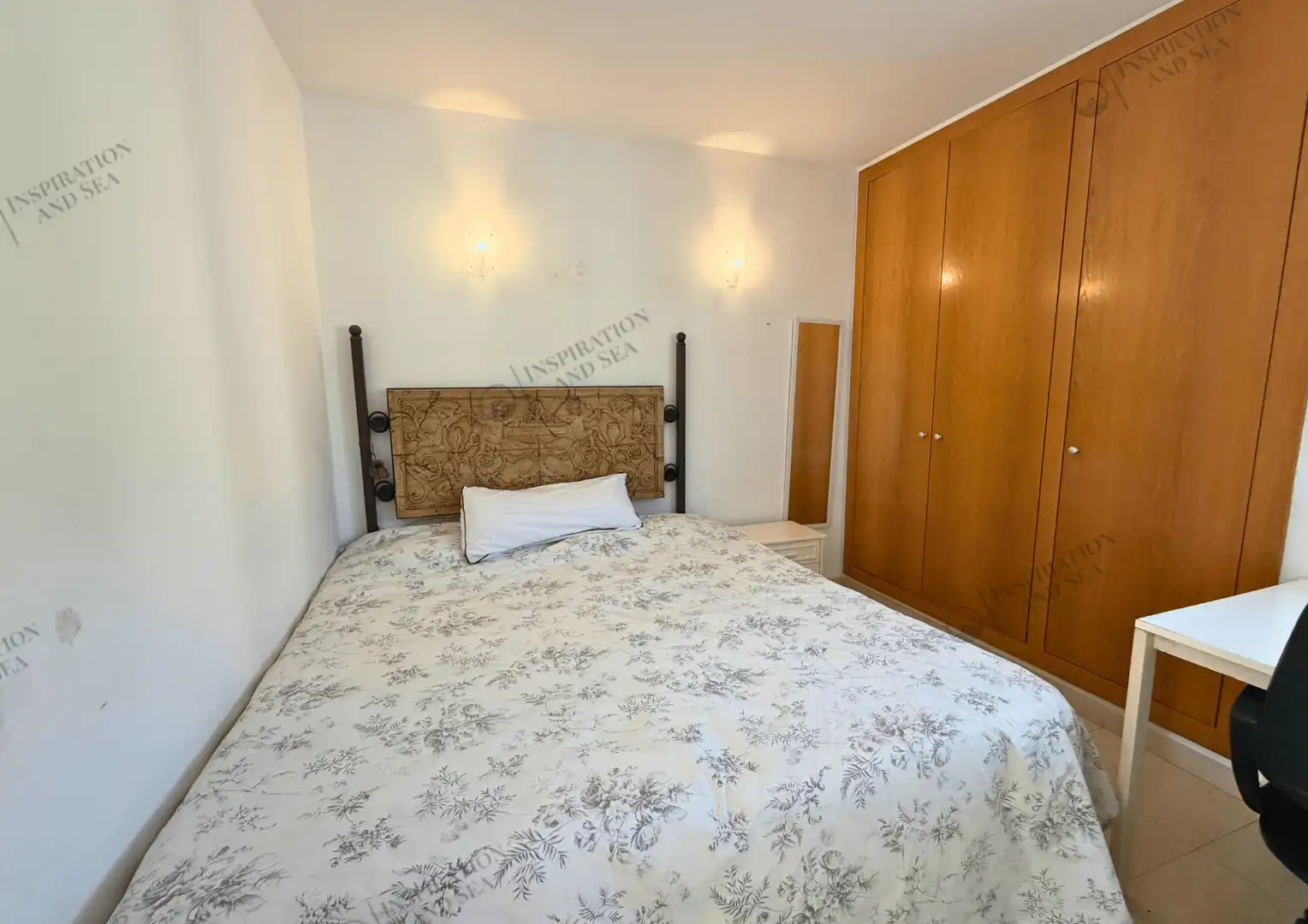 Bedroom of Flat for sale in Eivissa  with Air Conditioner, Terrace and Furnished