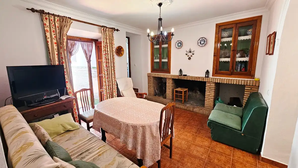 Sala d'estar de Casa o xalet en venda en Aroche amb Jardí privat i Traster