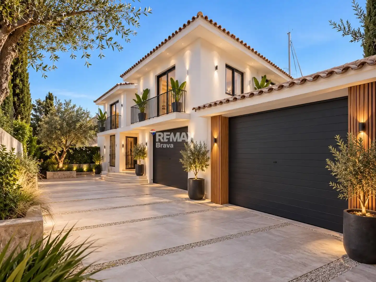 Exterior view of Houses for sale in Roses  with Terrace and Swimming Pool