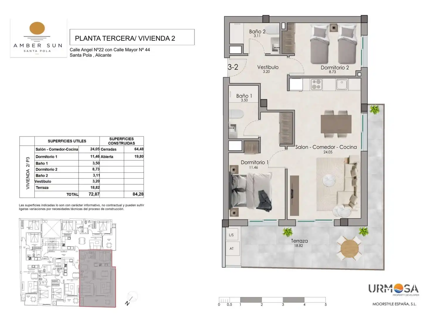 Apartament amb piscina en venda a Santa Pola ciudad, imagen 11