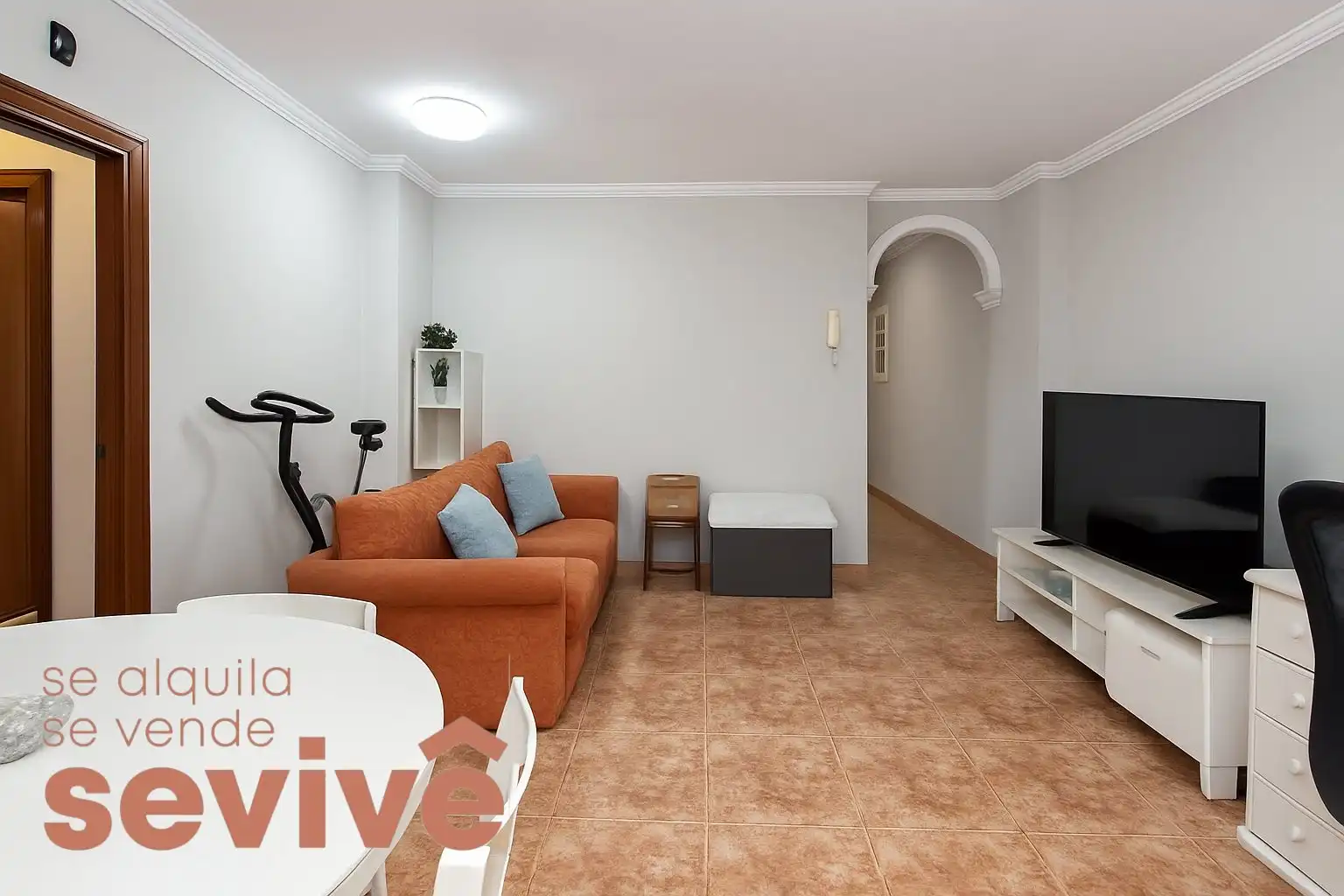 Sala d'estar de Pis en venda en Granadilla de Abona amb Terrassa, Traster i Balcó
