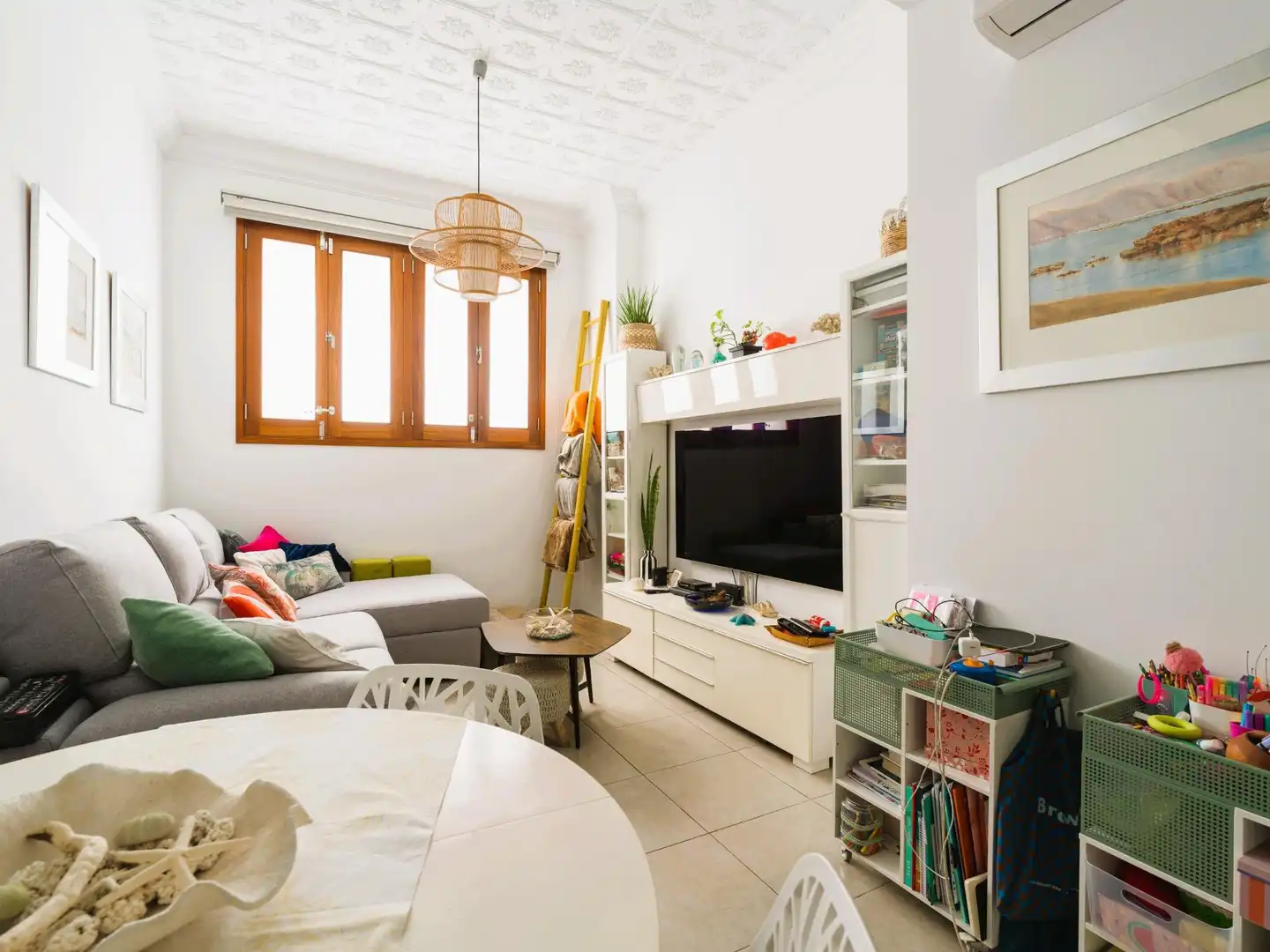 Sala de estar de Casa o chalet en venta en Las Palmas de Gran Canaria con Aire acondicionado, Terraza y Amueblado