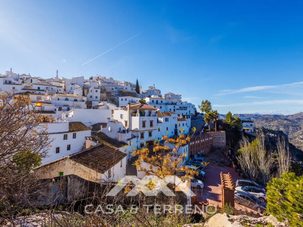 Vista exterior de Casa o chalet en venta en Comares con Aire acondicionado, Jardín privado y Terraza