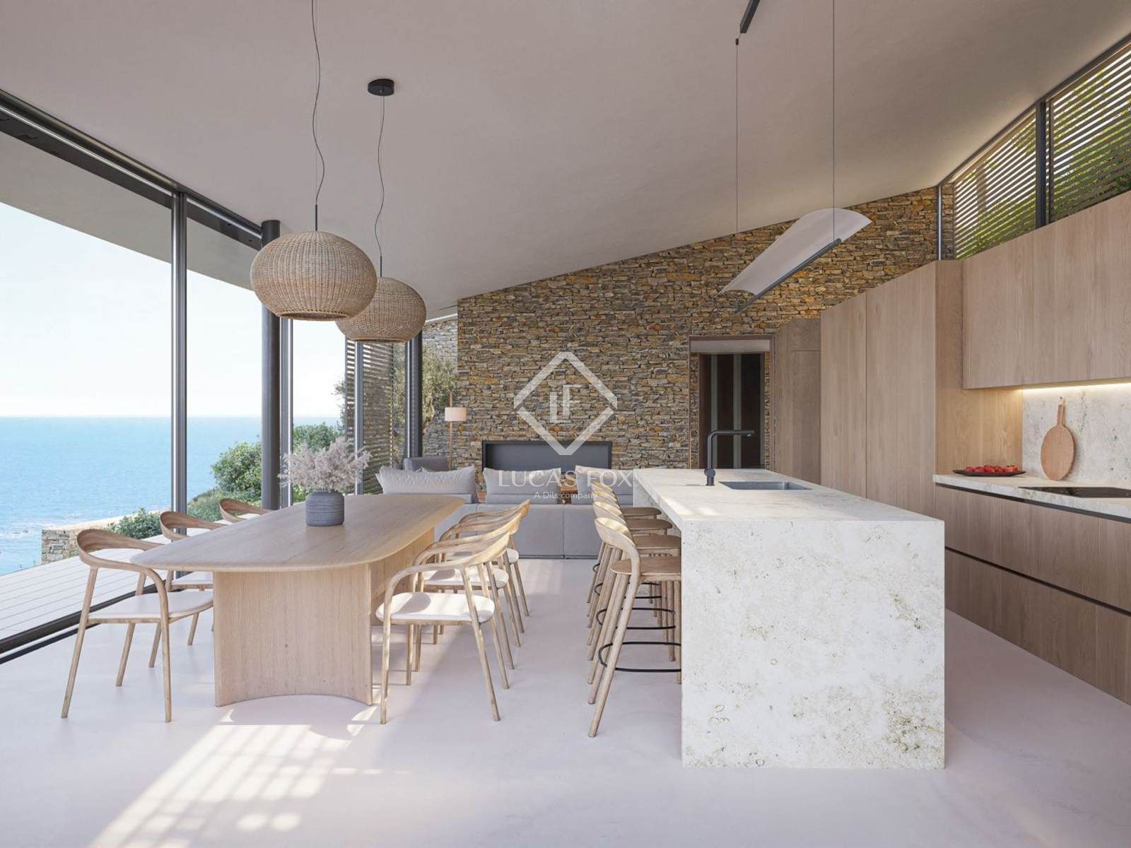 Kitchen of House or chalet for sale in Cadaqués  with Air Conditioner, Terrace and Swimming Pool