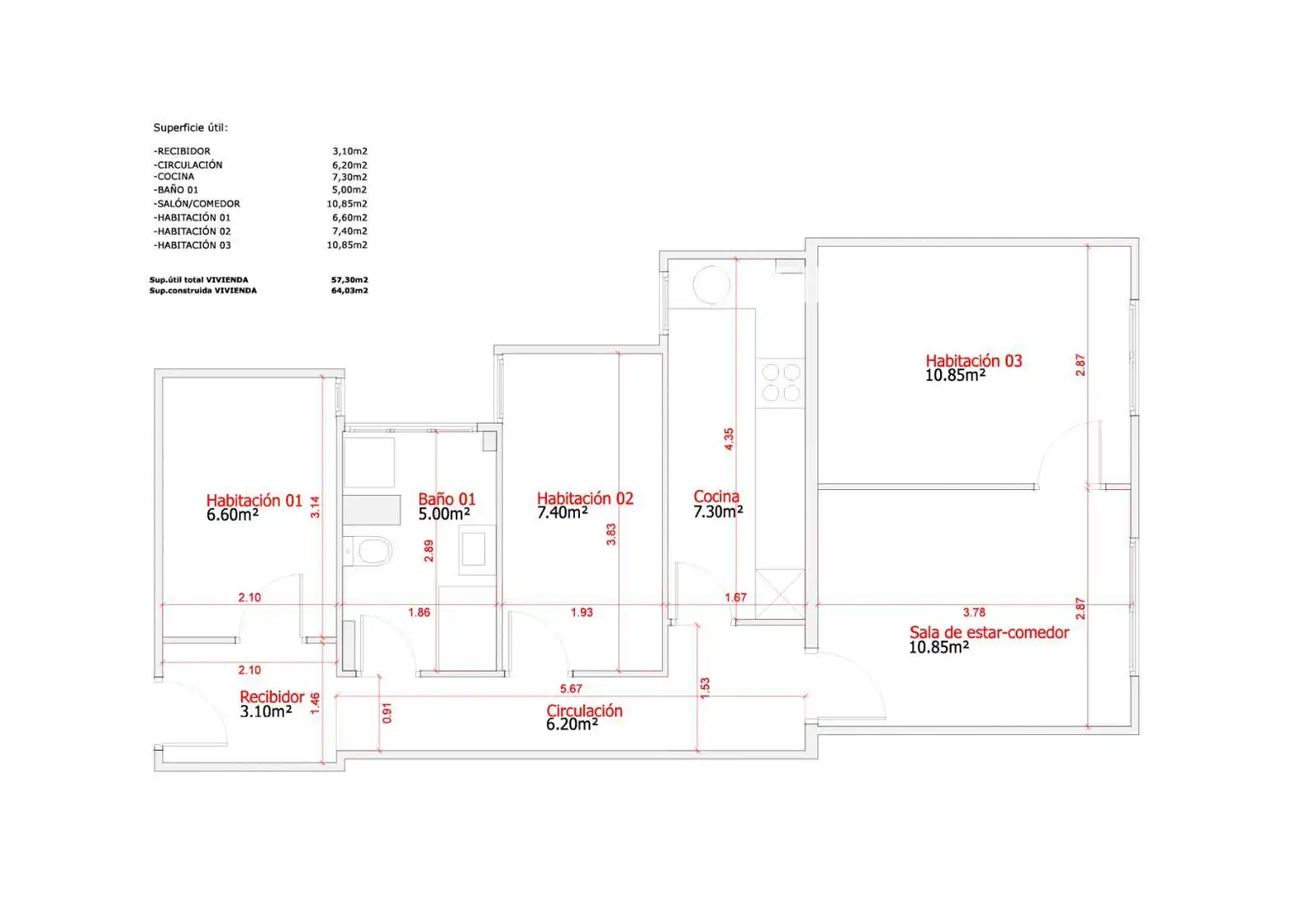Flat for sale in Barcelona