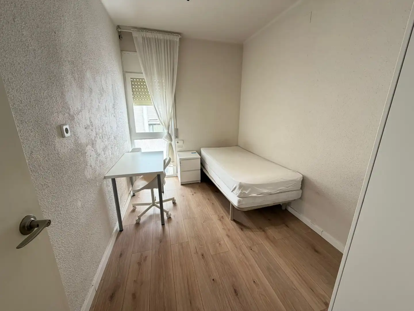 Bedroom of Flat for rent in Lleida  with Heating, Parquet flooring and Furnished