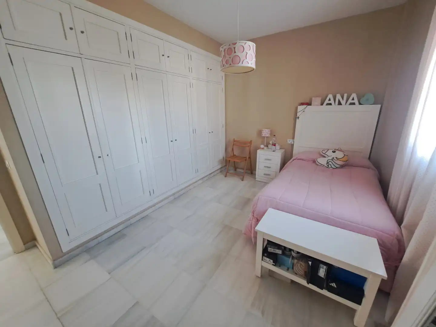 Dormitori de Casa o xalet en venda en Dos Hermanas amb Aire condicionat, Jardí privat i Terrassa