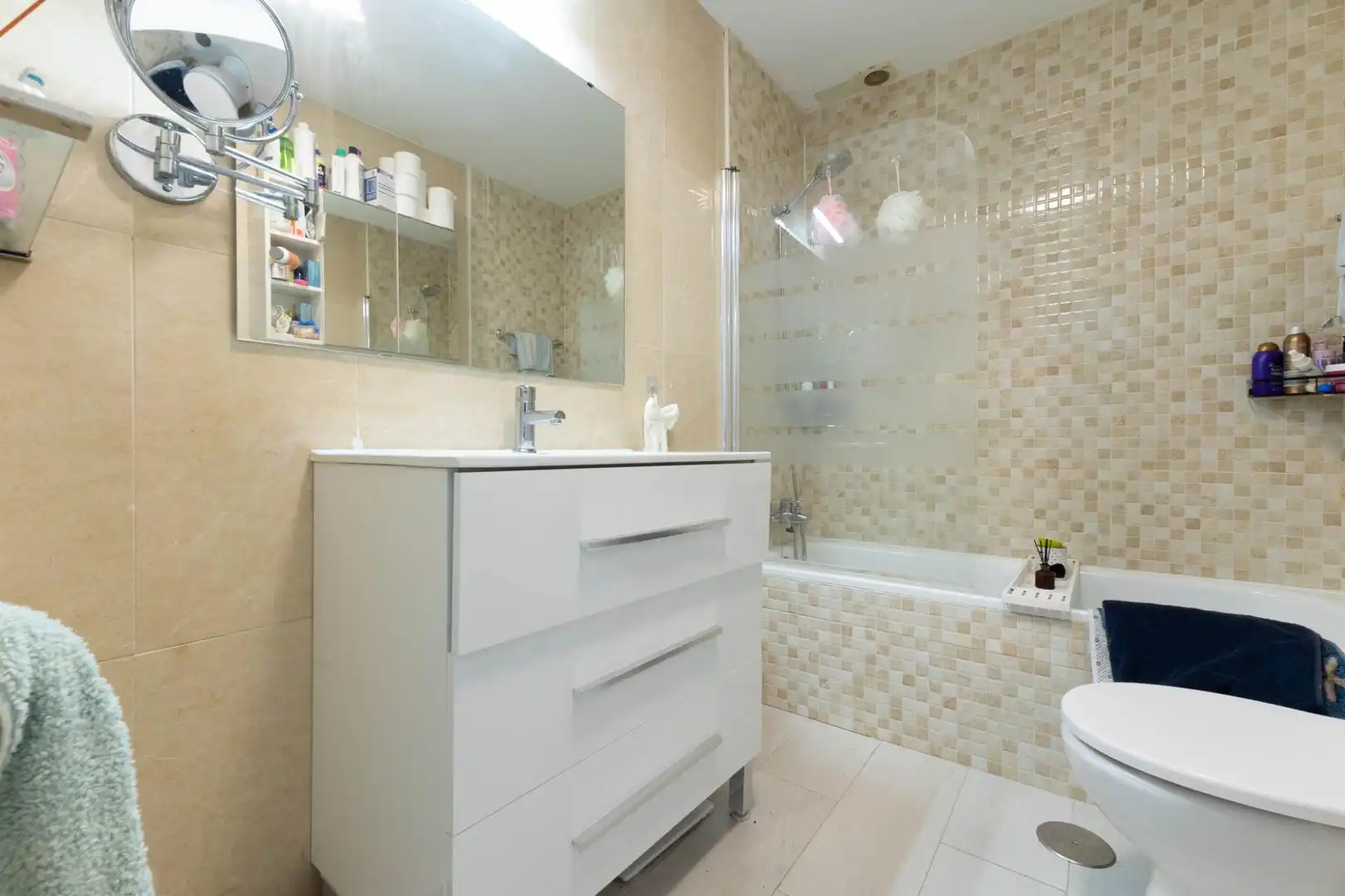 Bany de Apartament en venda en Mijas amb Aire condicionat i Calefacció