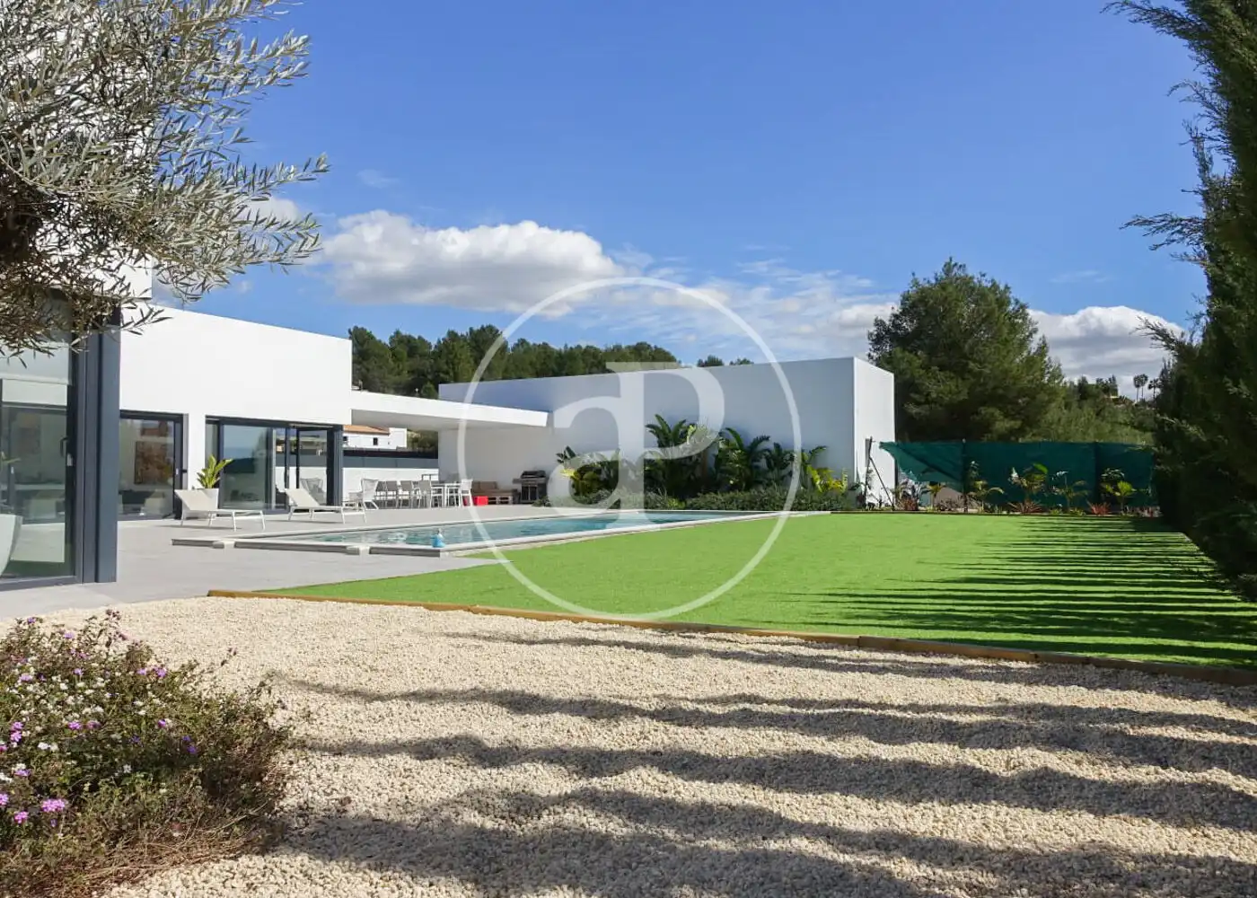 Vista exterior de Casa o xalet de lloguer en Bunyola amb Aire condicionat, Calefacció i Jardí privat