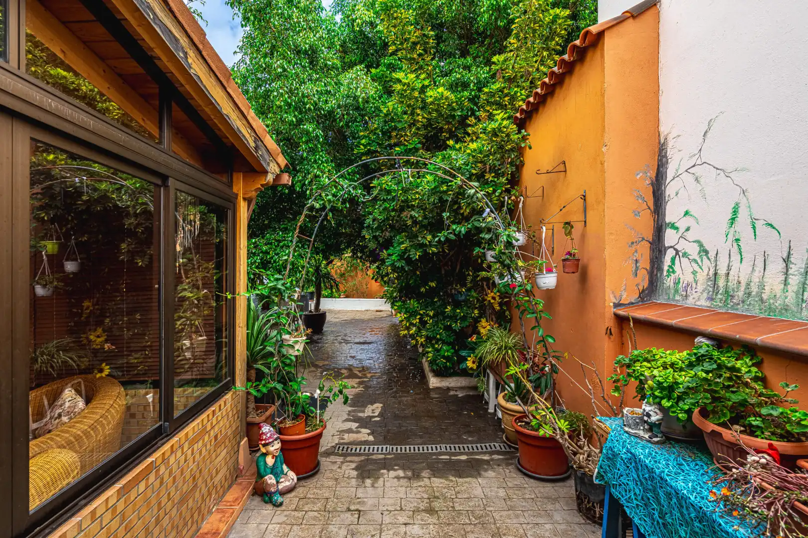 Vista exterior de Casa adosada en venta en San Cristóbal de la Laguna con Jardín privado, Terraza y Trastero