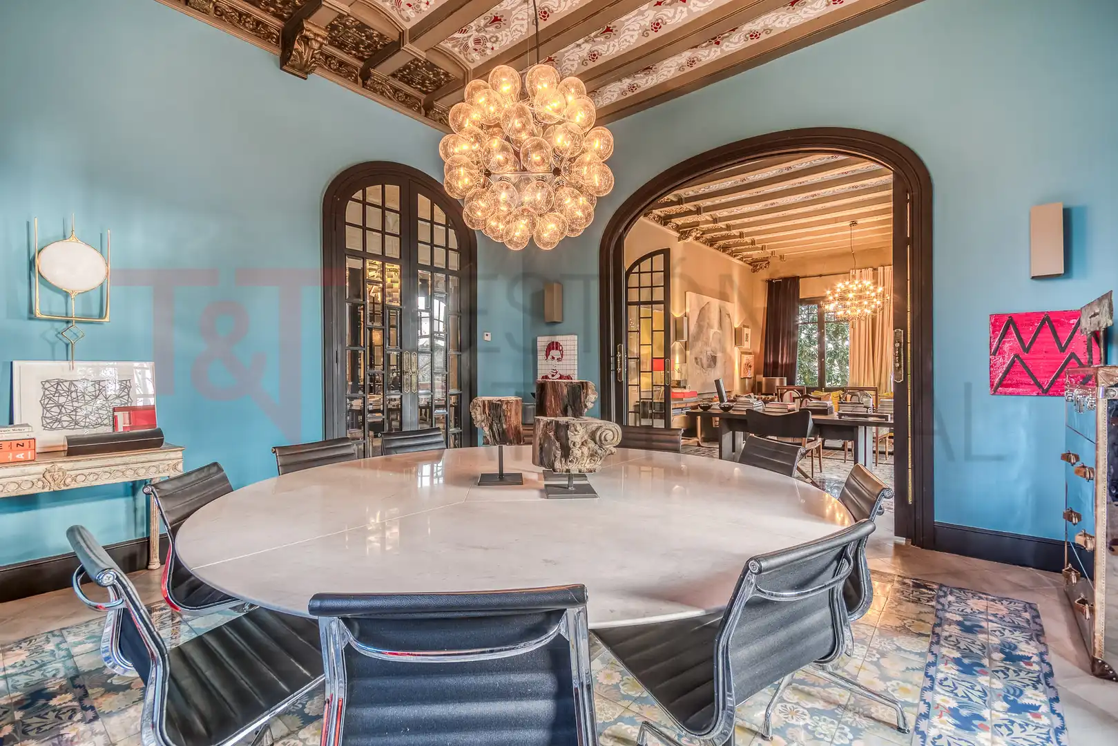 Comedor de Casa o chalet en venta en Cardedeu con Aire acondicionado, Calefacción y Jardín privado