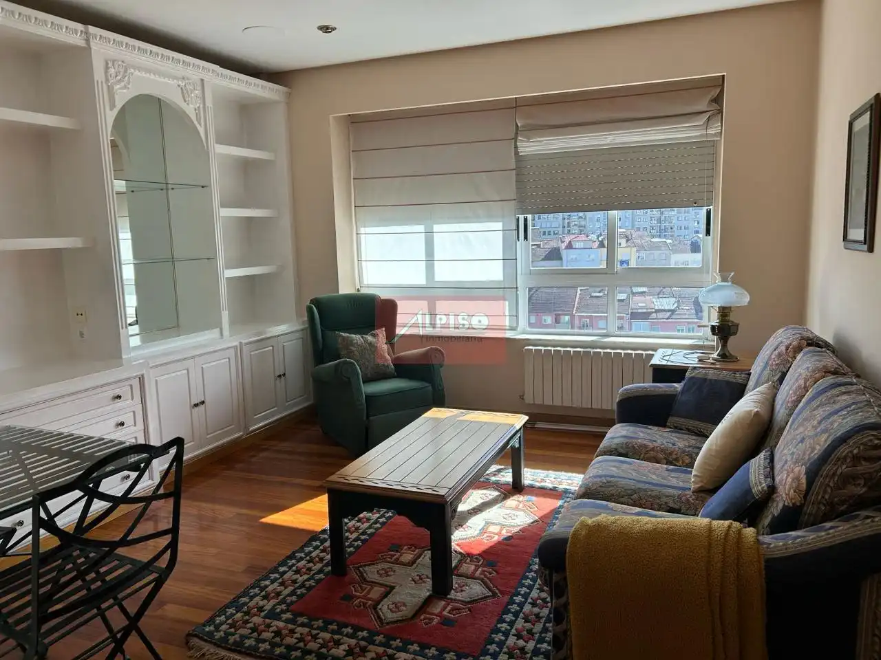 Sala de estar de Apartamento de alquiler en Ourense Capital  con Calefacción y Amueblado