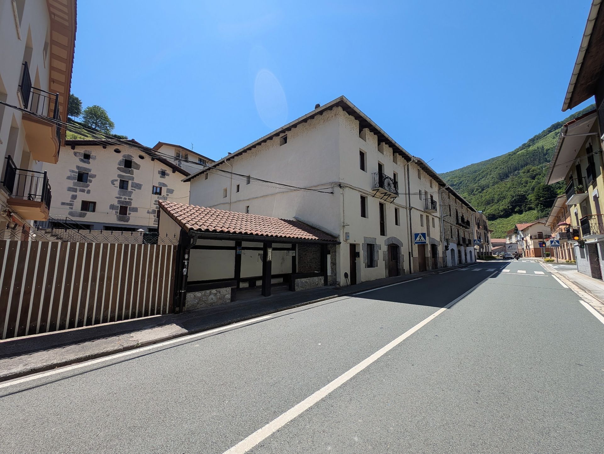 Vista exterior de Finca rústica en venda en Lizartza amb Calefacció, Jardí privat i Terrassa