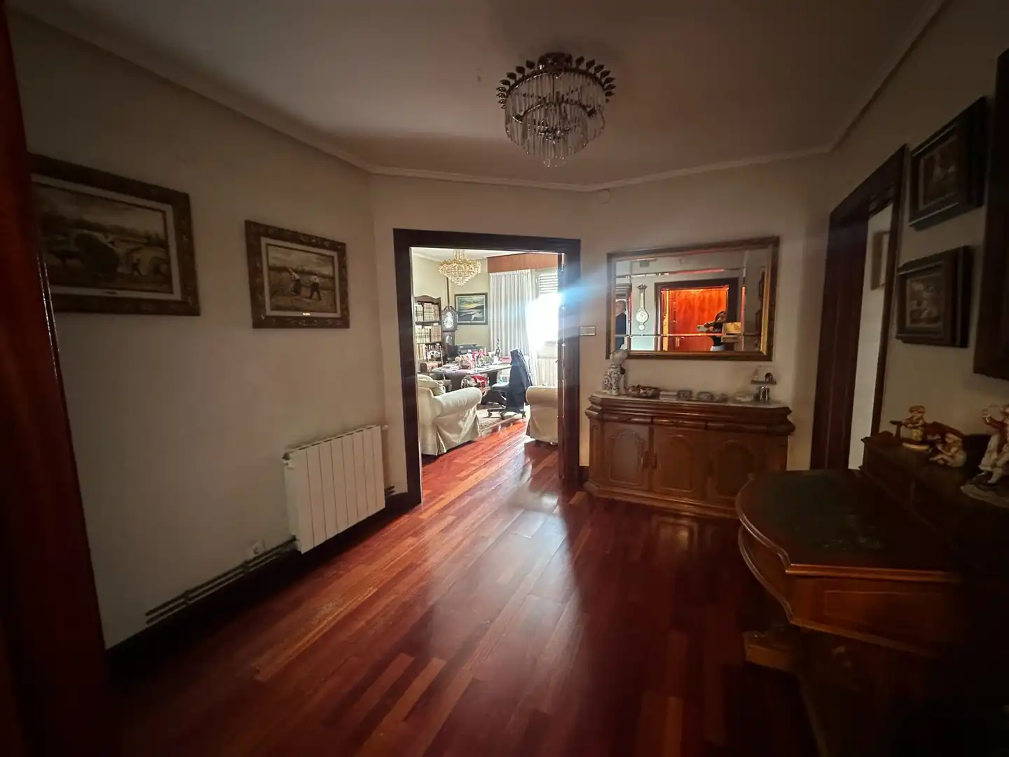 Sala de estar de Piso en venta en Bilbao  con Amueblado