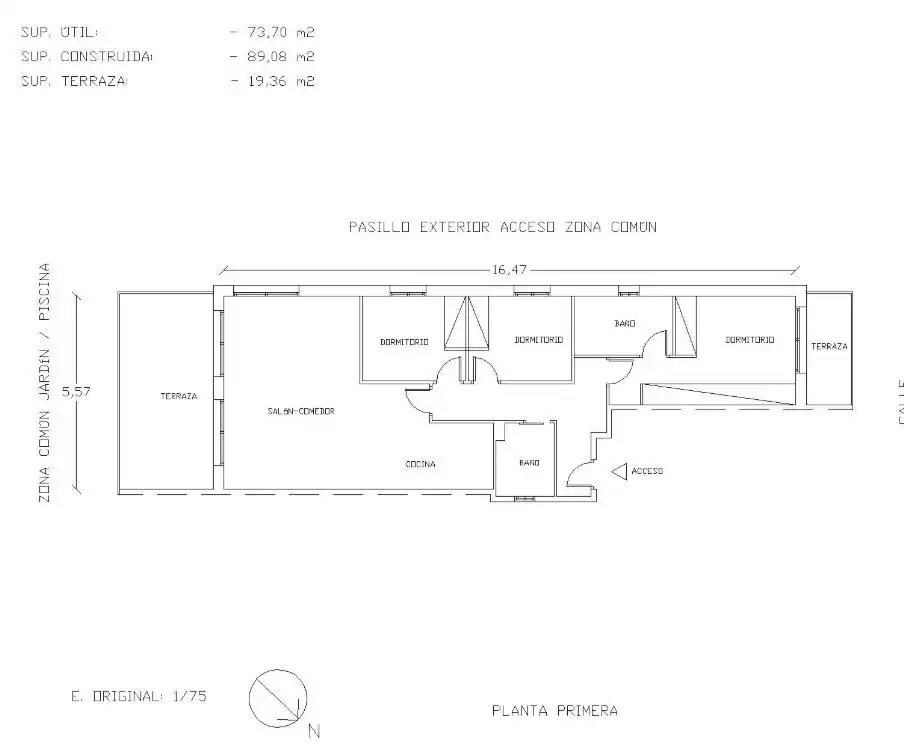 Apartments for sale in Alcanar  with Air Conditioner, Private garden and Terrace